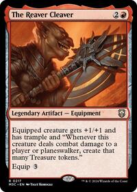 The Reaver Cleaver (Ripple Foil) (217) [Modern Horizons 3 Commander]