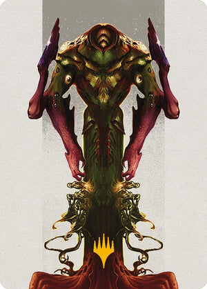 Kozilek, the Broken Reality Art Card (Gold-Stamped Planeswalker Symbol) (51) [Modern Horizons 3 Art Series]