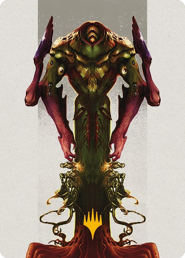 Kozilek, the Broken Reality Art Card (Gold-Stamped Planeswalker Symbol) (51) [Modern Horizons 3 Art Series]