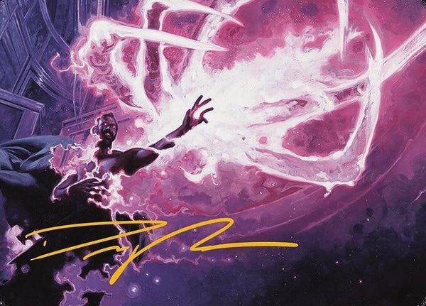Flare of Malice Art Card (Gold-Stamped Signature) (3) [Modern Horizons 3 Art Series]