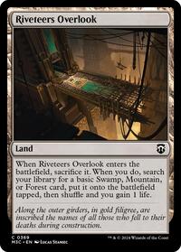 Riveteers Overlook (Ripple Foil) (369) [Modern Horizons 3 Commander]
