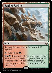 Raging Ravine (Ripple Foil) (367) [Modern Horizons 3 Commander]