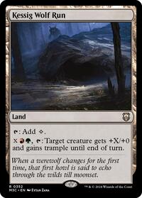 Kessig Wolf Run (Ripple Foil) (352) [Modern Horizons 3 Commander]