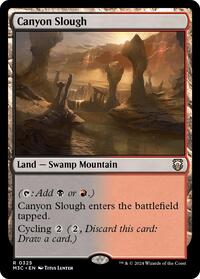 Canyon Slough (Ripple Foil) (325) [Modern Horizons 3 Commander]