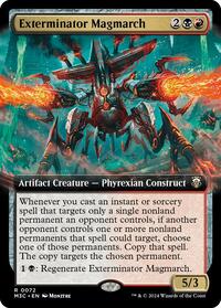 Exterminator Magmarch (Extended Art) (Ripple Foil) (72) [Modern Horizons 3 Commander]