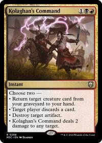 Kolaghan's Command (Ripple Foil) (268) [Modern Horizons 3 Commander]