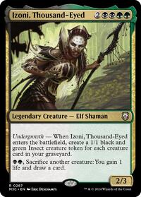 Izoni, Thousand-Eyed (Ripple Foil) (267) [Modern Horizons 3 Commander]