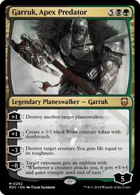 Garruk, Apex Predator (Ripple Foil) (262) [Modern Horizons 3 Commander]