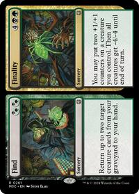 Find // Finality (Ripple Foil) (261) [Modern Horizons 3 Commander]