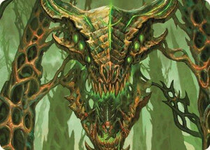 Colossal Dreadmask Art Card (8) [Modern Horizons 3 Art Series]