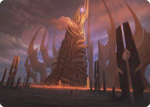 Phyrexian Tower Art Card (23) [Modern Horizons 3 Art Series]