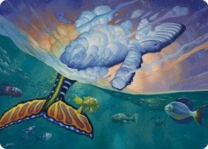 Dreamtide Whale Art Card (2) [Modern Horizons 3 Art Series]