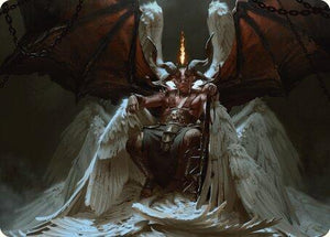 Shilgengar, Sire of Famine Art Card (4) [Modern Horizons 3 Art Series]