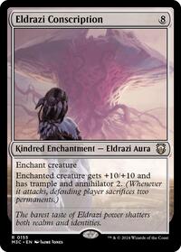 Eldrazi Conscription (Ripple Foil) (155) [Modern Horizons 3 Commander]