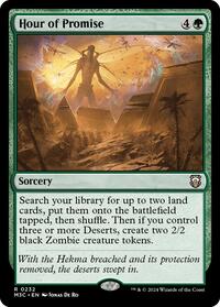 Hour of Promise (Ripple Foil) (232) [Modern Horizons 3 Commander]