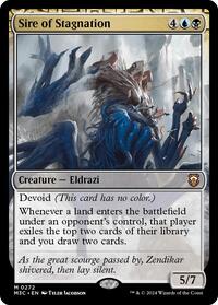 Sire of Stagnation (Ripple Foil) (272) [Modern Horizons 3 Commander]