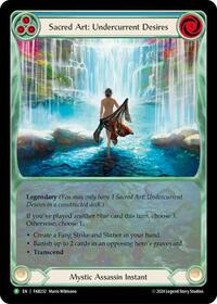 Sacred Art: Undercurrent Desires - FAB232 (FAB232) [Flesh and Blood Promo Cards]
