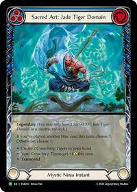 Sacred Art: Jade Tiger Domain - FAB233 (FAB233) [Flesh and Blood Promo Cards]