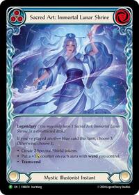 Sacred Art: Immortal Lunar Shrine - FAB234 (FAB234) [Flesh and Blood Promo Cards]