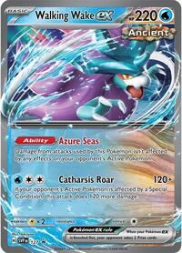 Walking Wake ex - 127 (127) [SV Scarlet and Violet Promo Cards]