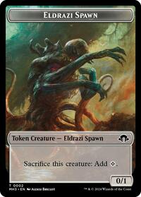 Eldrazi Spawn // Energy Reserve Double-Sided Token (2 // 36) [Modern Horizons 3]
