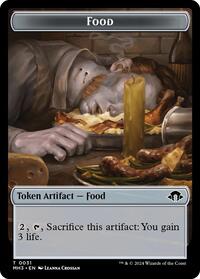 Food // Energy Reserve Double-Sided Token (31 // 36) [Modern Horizons 3]