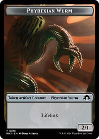 Phyrexian Wurm Token (0018) (18) [Modern Horizons 3]