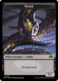 Snake // Energy Reserve Double-Sided Token (20 // 36) [Modern Horizons 3]