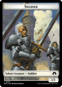 Soldier Token (7) [Modern Horizons 3]