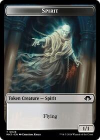 Spirit (0028) // Energy Reserve Double-Sided Token (28 // 36) [Modern Horizons 3]