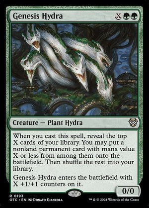 Genesis Hydra (193) [Outlaws of Thunder Junction Commander]