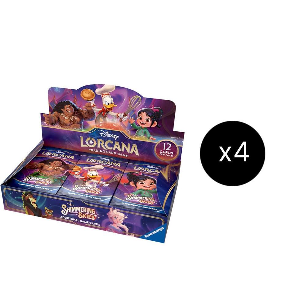 Disney Lorcana Shimmering Skies Booster Box Case