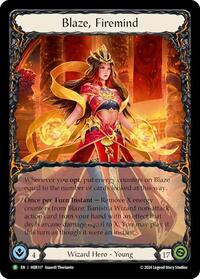 Blaze, Firemind - HER117 (HER117) [Flesh and Blood Promo Cards]