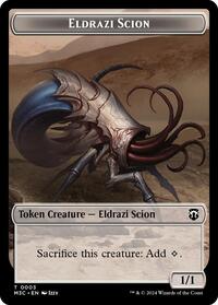 Eldrazi Scion (Ripple Foil) // Eldrazi Spawn Double-Sided Token (3 // 2) [Modern Horizons 3 Commander]