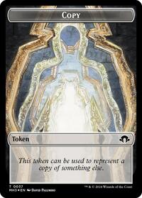 Copy (Ripple Foil) // Gremlin Double-Sided Token (37 // 23) [Modern Horizons 3]