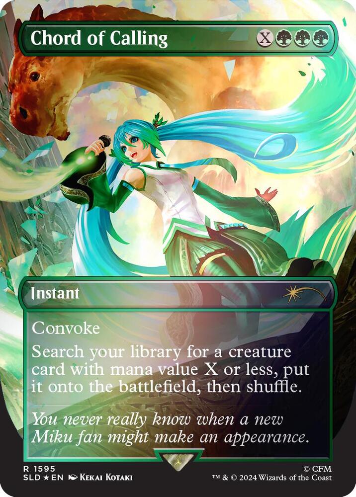 Chord of Calling (Rainbow Foil) (1595) [Secret Lair Drop]
