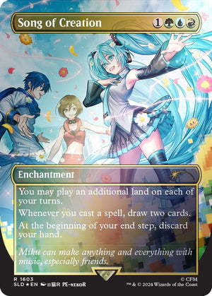 Song of Creation (Rainbow Foil) (1603) [Secret Lair Drop]