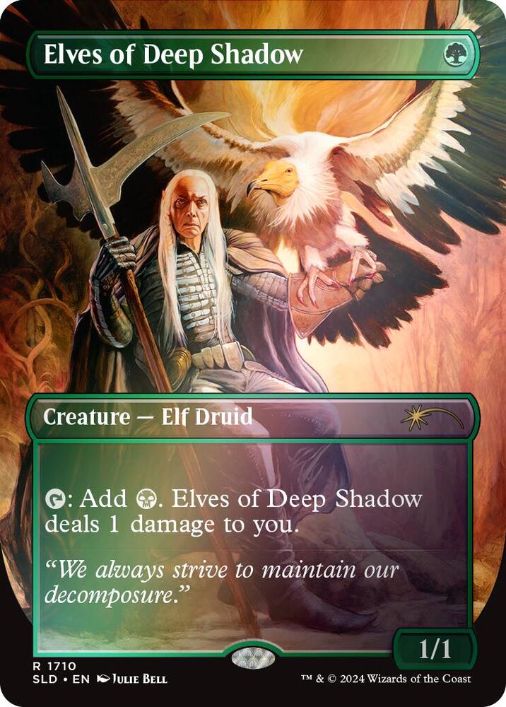 Elves of Deep Shadow (Rainbow Foil) (1710) [Secret Lair Drop]