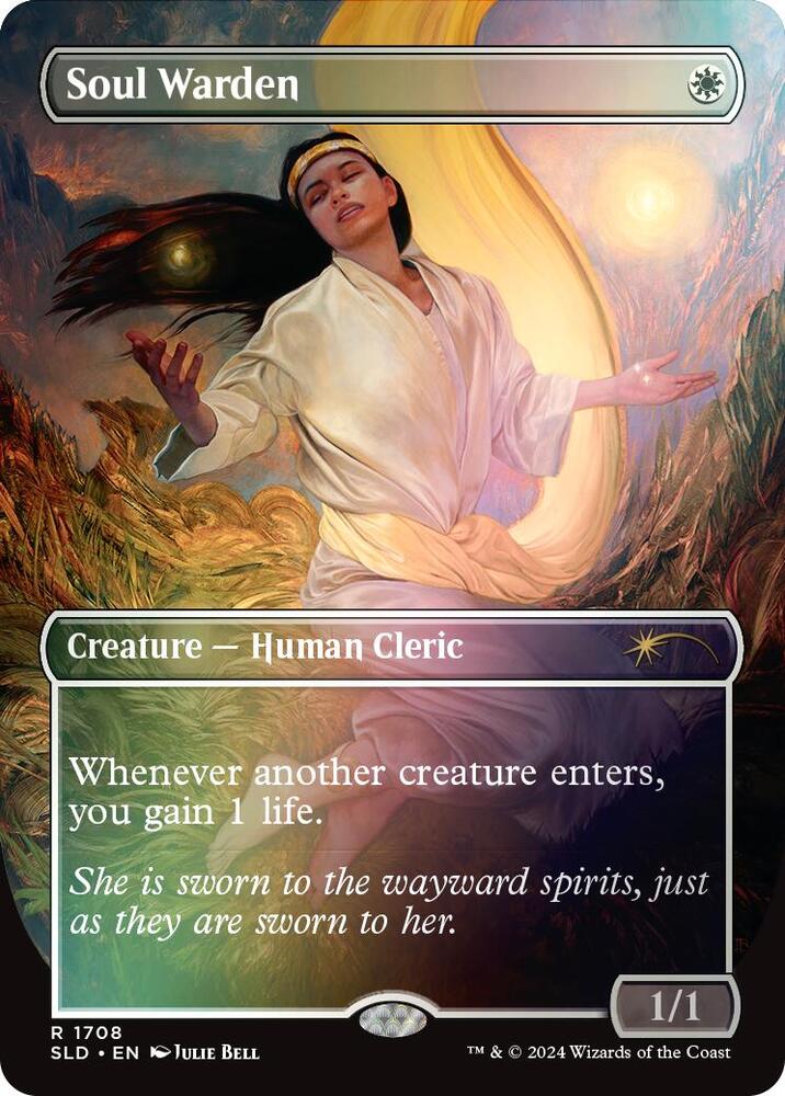 Soul Warden (Rainbow Foil) (1708) [Secret Lair Drop]