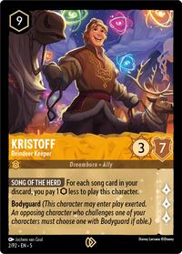 Kristoff - Reindeer Keeper (2) [Disney Lorcana Promo Cards]