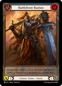Battlefront Bastion (Blue) - FAB237 (FAB237) [Flesh and Blood Promo Cards]