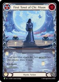 First Tenet of Chi: Moon - LGS300 (LGS300) [Flesh and Blood Promo Cards]