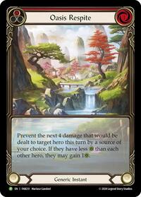 Oasis Respite (Red) - FAB231 (FAB231) [Flesh and Blood Promo Cards]
