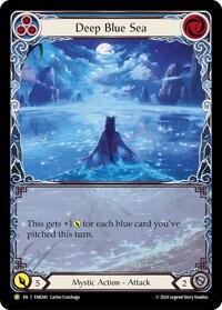 Deep Blue Sea - FAB240 (FAB240) [Flesh and Blood Promo Cards]
