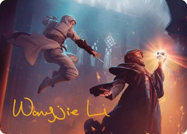 Mortify Art Card (Gold-Stamped Signature) (12) [Universes Beyond: Assassin's Creed Art Series]