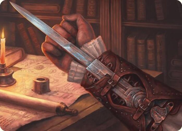 Hidden Blade Art Card (9) [Universes Beyond: Assassin's Creed Art Series]