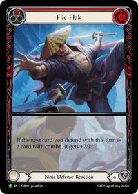 Flic Flak (Red) - FAB241 (FAB241) [Flesh and Blood Promo Cards]