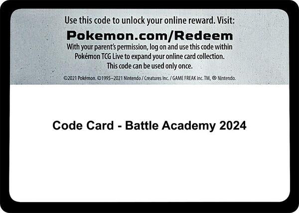 Code Card - Battle Academy 2024 [Battle Academy 2024]