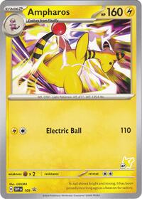 Ampharos - Pikachu 47 (109) [Battle Academy 2024]