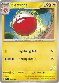 Electrode - Pikachu 6 (067/193) [Battle Academy 2024]